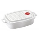 DÓZA DO MIKROVLNNÉ TROUBY S VÍKEM 1,5L, PLAST