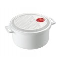 DÓZA DO MIKROVLNNÉ TROUBY S VÍKEM 1,8L, PLAST, 20X10CM