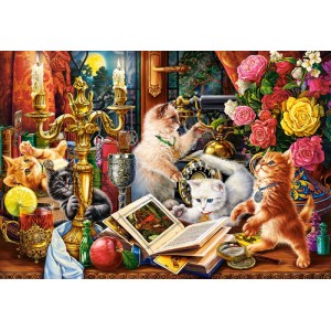 Puzzle Castorland 1000 dílků - Kočky