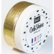 Třpytivá gelová barva na textil, 65 g - Zlatá "Or"