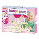 Domek pro panenky- velký box, velikost domku 30x20x45cm