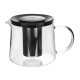 HRNEK S UCHEM SKLENĚNÝ 350ML 2ASSORT 9*12*10CM