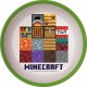 MISKA  MINECRAFT S PROTISKLUZ.DNEM PLAST 14,7X4 CM