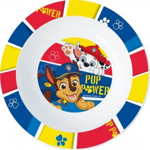 MISKA PLASTOV&Aacute; PAW PATROL, PRŮMĚR 16 CM, MODR&Aacute;