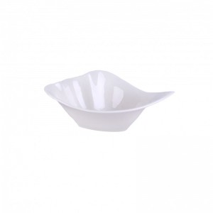 MISKA SERV&Iacute;ROVAC&Iacute; 13,9X9,5X4,2CM PORCEL&Aacute;N B&Iacute;L&Aacute;