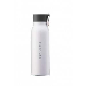 Nerezov&aacute; termoska LOCK Name 500ml b&iacute;l&aacute;