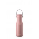 Nerezov&aacute; termoska s uchem LOCK Metro 470ml růžov&aacute;