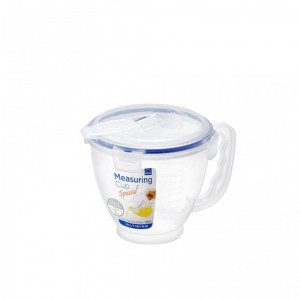 ODMĚRKA LOCK S UZAV&Iacute;RATELN&Yacute;M V&Iacute;KEM, 1L / 14,5X14CM