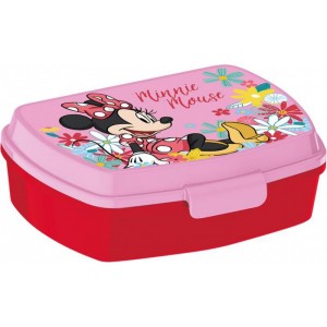 Plastov&yacute; svačinov&yacute; box 17,5x14x5,5cm MINNIE