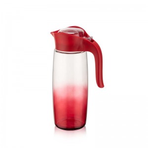 Skleněn&yacute; džb&aacute;n s v&iacute;čkem QLUX 1,6l
