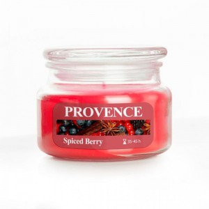 Vonn&aacute; sv&iacute;čka ve skle PROVENCE 45 hodin spiced berry