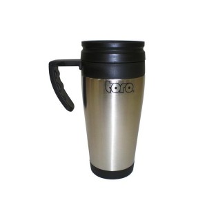 Nerezový termohrnek s plastovým víčkem 400 ml
