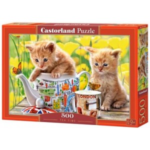 Puzzle 500 dílků- Čas na čaj