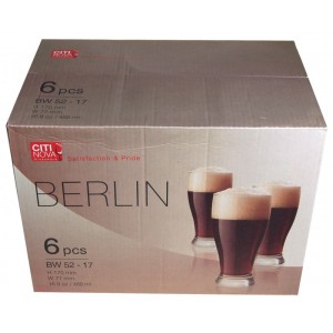 sklenice 480 ml BERLIN- sada 6 ks