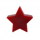 Svíčka "hvězda" červená