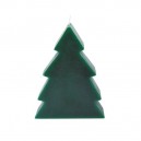 Svíčka "vánoční stromek" zelená