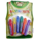 Základní barvy na textil- na blistru