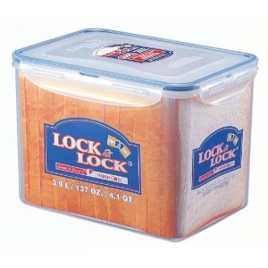 Dóza na potraviny Lock - obdélník, 3,9 l