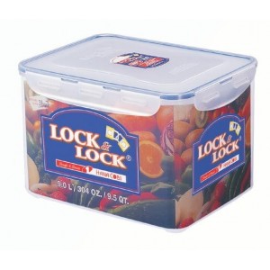 Dóza na potraviny Lock - obdélník, 9 l