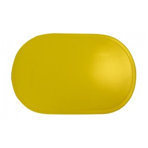 Prostírání ovál žluté, 29 x 44 cm