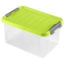 BOX ÚLOŽNÝ S VÍKEM 8L, PLAST, 33X22,5X16CM