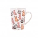 Hrnek Kočkaa Pes, 460 ml, assort